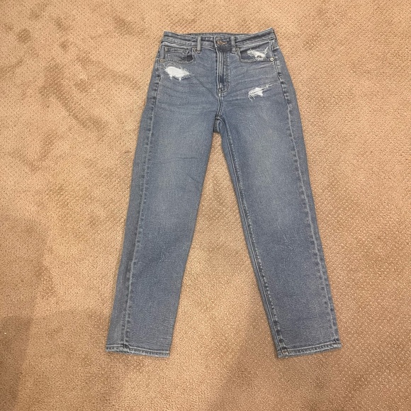 American Eagle Mom Straight Leg Jeans - Picture 1 of 4